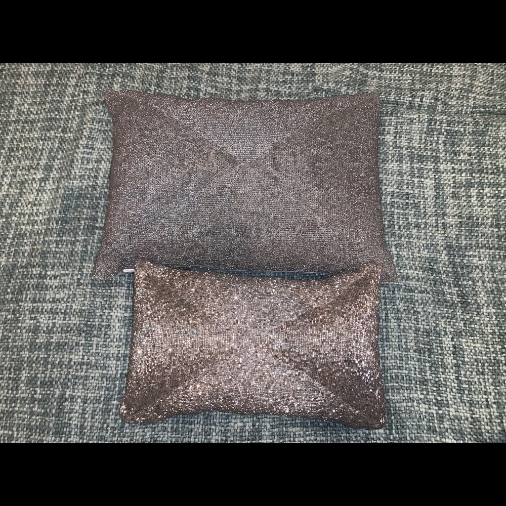 Pier 1 beaded pillows | Cynthia Rowley pillows